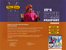 Tablet Screenshot of 5thgradeskipassport.com